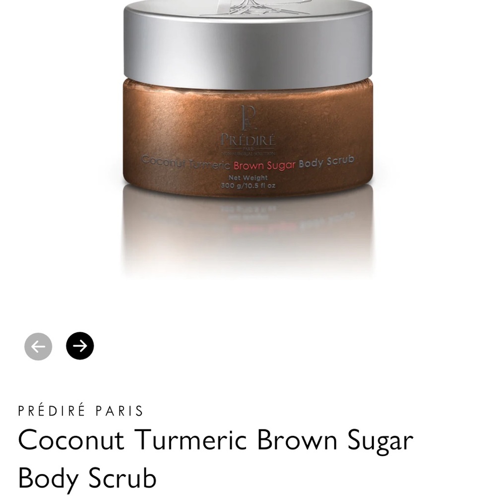 Coconut Turmeric Brown Sugar Body Scrub - Brown